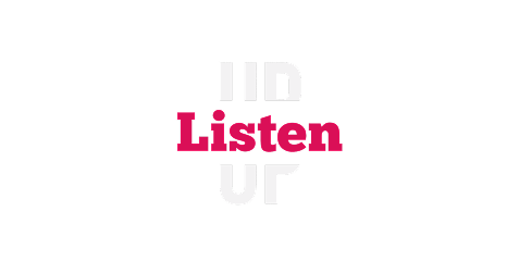 Listen UP 로고